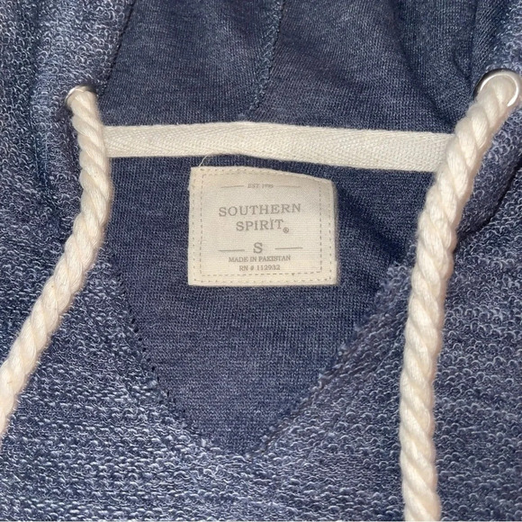 New With Tags Southern Spirit Sweatshirt Heather Blue - Picture 8 of 10